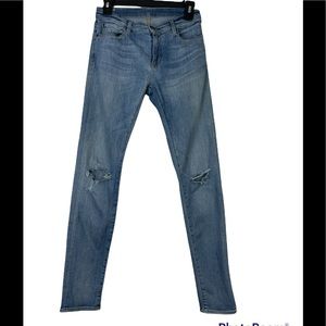 Ralph Lauren Super Skinny Distressed Size 28/32